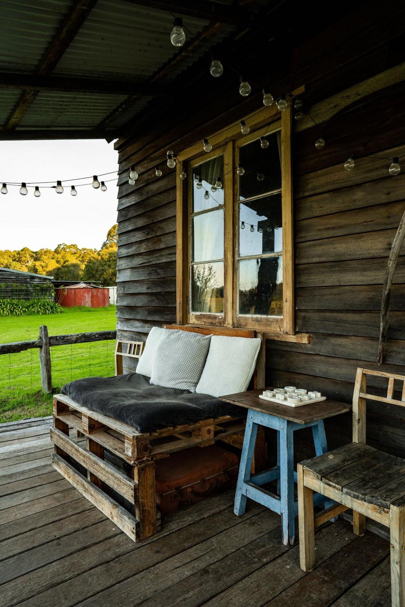 Cosy Farmstay: Green Cabin At Whispering Woods Beedelup Luaran gambar